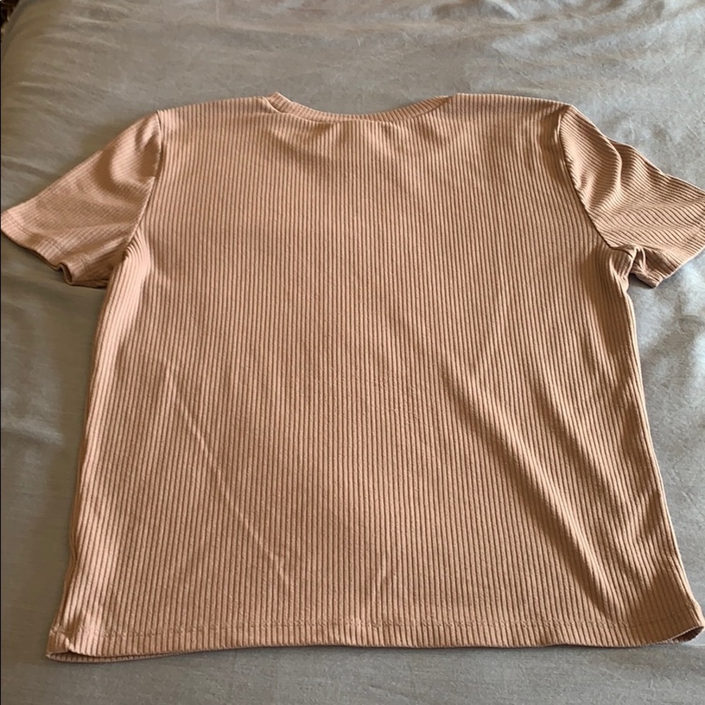 PINK Ribbed Top - Picture 4 of 4